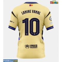 Barcelona Lamine Yamal #10 Auswärtstrikot 2025-26 Kurzarm